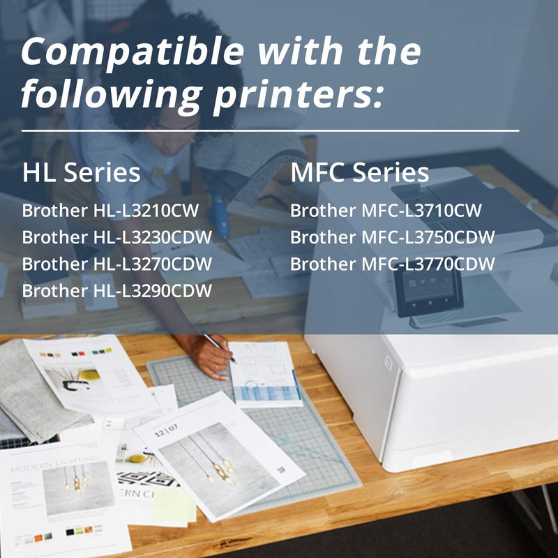 Arthur Imaging with CHIP Compatible Toner Cartridge Replacement for Brother Tn227 (Cyan, 1 Pack), TN227C - Image 5